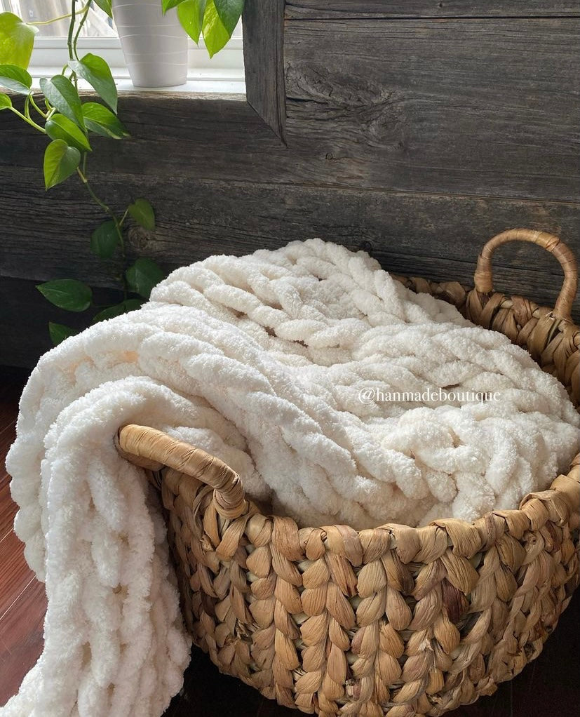 Sugar Cookie Chunky Blanket