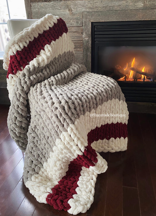 Cabin Sock Chunky Blanket